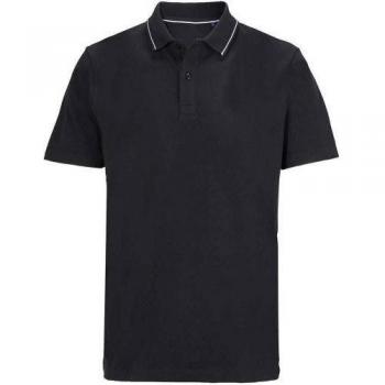 Midnight Black Polo Shirt for Men – Size XL (NEOBLU)
