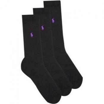 Trio de Chaussettes Coton Scotch Noir Polo R. L. 43/46