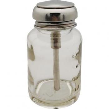 Flacon en verre 80ml pour alcool et acétone