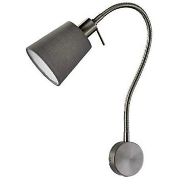 Fischer & Honsel Lampada di Notifica da Parete, Nichel