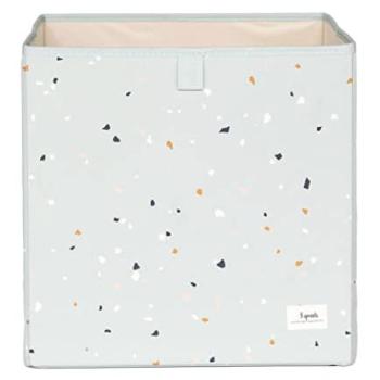 Cube de rangement Terrazzo vert 3 Sprouts