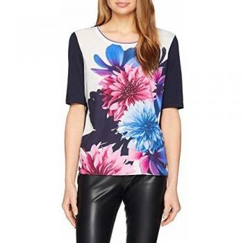 T-shirt Gerry Weber avec motif multicolore, Taille Fabricant: 42