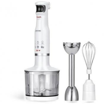 MPM Set Frullatore A Mano con Tritatutto 500w