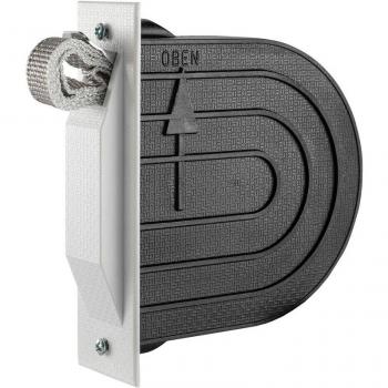 Set Avvolgitore 50602 per Tapparelle Avvolgibili – Con Placca e Scatola a Muro