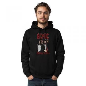 F4NT4STIC Kapuzenpullover AC/DC Rock Musik Highway To Hell Herren