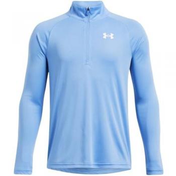Under Armour Kids' Tech 2.0 Long Sleeve Shirt Cosmic Blue (8-Year-Old Male)