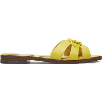 Claquettes Guess Symo Femme Jaune