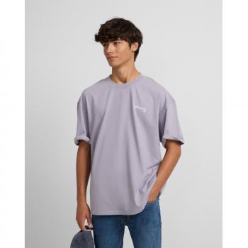 Silbon Camiseta Hombre Grises Aesthetic Fit
