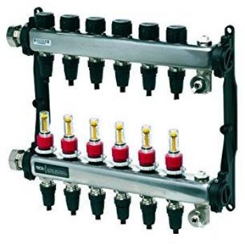 Bloc de distribution de circuits de chauffage Tece