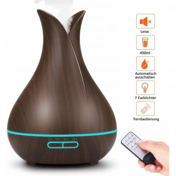 PEYOU 400 ml Ultraschall‑Öldiffusor für Baby, Kind & Büro