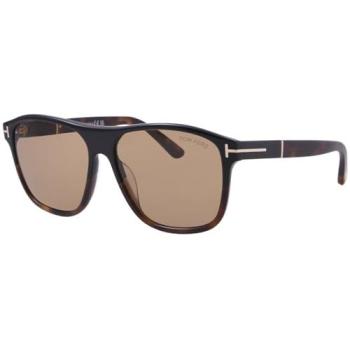 Tom Ford FT1081 Frances 058 Black Unisex Modern Frame Sunglasses