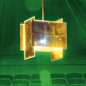 24 Karat Blau Designer Hanging Lamp by Ingo Maurer
