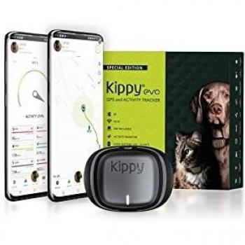 Collare GPS Kippy Evo Special Edition: Localizzazione, Attività, Stato di Salute, LED