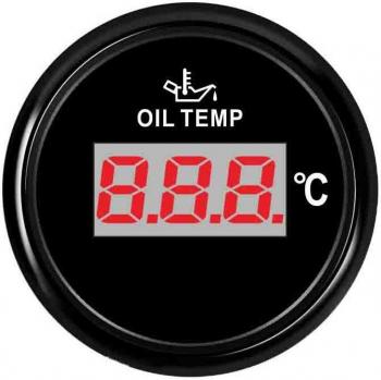 50-150°C Digital Oil Temp Gauge with Red Backlight