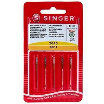 NEEDLES BALLPOINT 2045 Yellow Band 130/705H Singer Genuine Size14