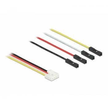 Delock Cavo IOT 4 pin maschio a 4 x jumper femmina 10 cm