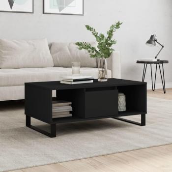 VidaXL Modern Black Coffee Table