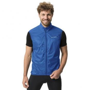 Vaude Matera Air: Chaleco Cortavientos Azul