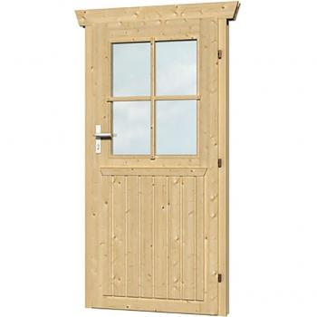 Skan Holz Einzeltür 28mm für Gartenhäuser