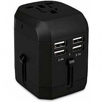 Cargador Universal de Viaje 4 USB-A
