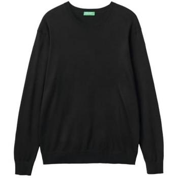 United Colors of Benetton Pullover Schwarz – Regular Fit, Modell 10CVU1N60