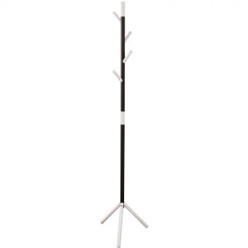 Porte-manteau sur pied 4 patères Linair Blanc 180 cm
