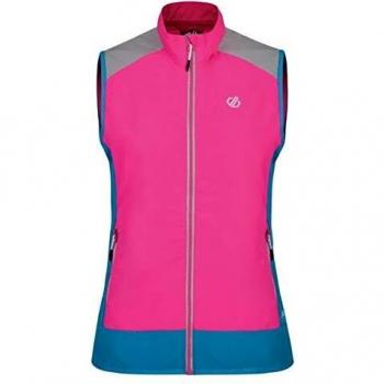 Dare 2b Veste Softshell sans Manches Femme Duality II, CybrPk/BlJwl, FR : 2XL (Taille Fabricant : 18)