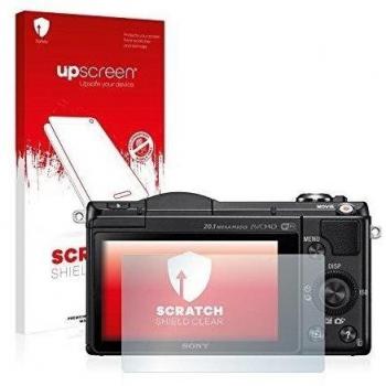 Protector de pantalla anti huellas de upscreen para Sony Alpha 5000 (DSLR-A5000)