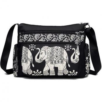 Yogodlns Nylon Canvas Clutch Bag for Women