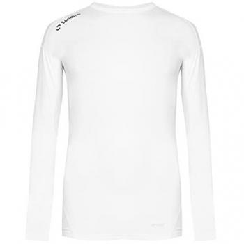 Sondico Base Core Long Sleeve Compression Shirt Snr White XL