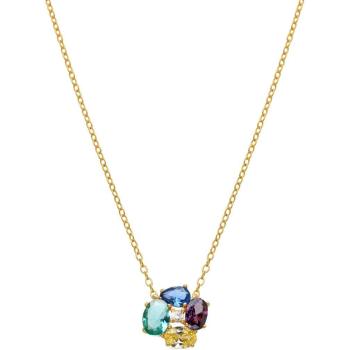 Collier Luxenter Argent 925 – Quartz Multicolore Hydrothermique, Finition Or 18 Carats