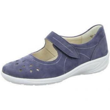 Semler Birgit, Damen Mary Jane Halbschuhe, Navy 075, 37 EU