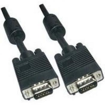 Cable de video VGA 15 m, conectores HDB15/M‑M‑HDB15 – Biwond