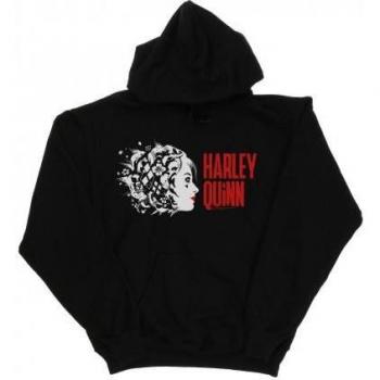 Damen-Harley Quinn Hoodie – Suicide Squad Logopass, DC Comics