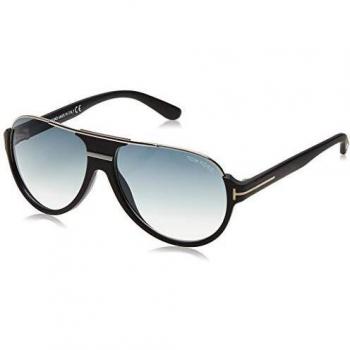 Tom Ford FT0334 Sunglasses, Black (Nero Opaco/Blu Grad)