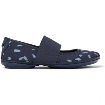 Campers Mujer Piel Lisa Azul