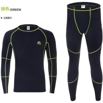 Conjunto Largo Lana Hombre Vebicicleta