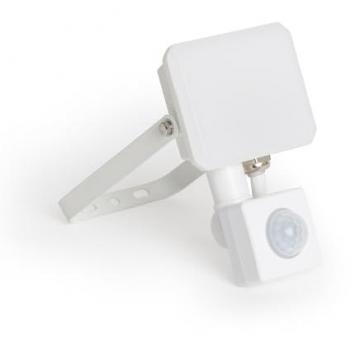 Proiettore LED 10W con Sensore PIR Bianco IP65 4500K