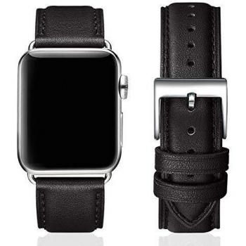 SUNFWR Leather Bands for Apple Watch Strap 38mm