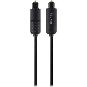 Belkin TOSLINK 1,8 m Cable de audio digital óptico Negro