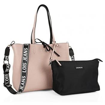 Sac à main féminin Pierre noire réversible Omega 312682