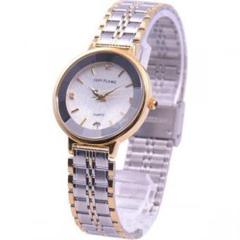 Men’s SunFlame Round Silver J-AXIS