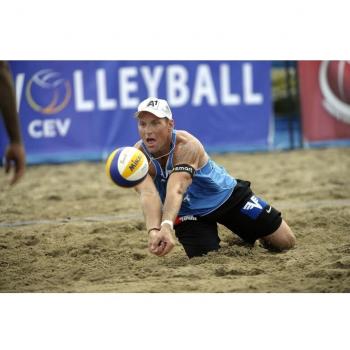 Cartel Seda Voleibol Beach 90x60 cm