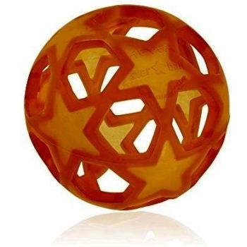 Hevea® Star Naturel Upcycled Caoutchouc Balle d'activités Jouet de Bain