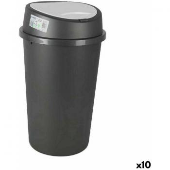Bidone della Spazzatura Tontarelli 25L Grigio e Bianco