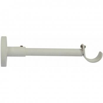 Supporto per tende da parete bianco