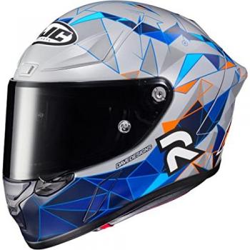 Casco Integral HJC RPHA 1 Réplica Pol Espargaro Gris-Azul XS