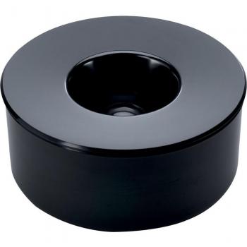 Kulan Asbak Rond 130mm Zwart