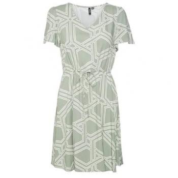 Abito Vero Moda a maniche corte colore verde 10307990