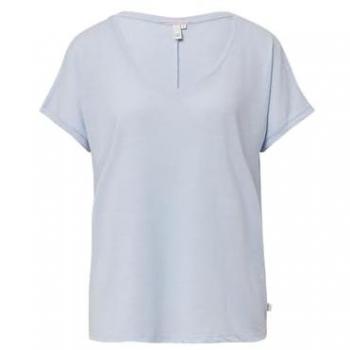 Leinenmix T-Shirt für Damen
